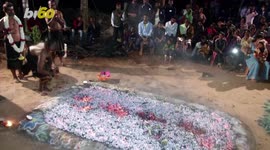 Hot! Hot! Hot! Watch as Hindu Followers Walk Across Fiery Coals to Show Devotion