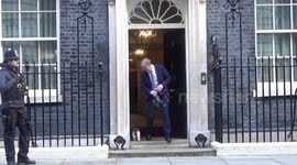 British government ministers leave Number 10 amid Cabinet reshuffle