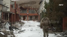 On the outskirts of Ukraine's frontier city of Mariupol, ruins hint at a once-thriving community