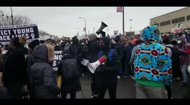 Minnesota students walk out of classes to protest fatal shooting of Amir Locke