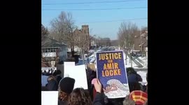 US: Minnesota Students Walk Out Of Classes To Protest Fatal Shooting Of Amir Locke 2