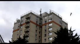 A deafening tower block alarm has been ringing for almost a WEEK leaving families fuming