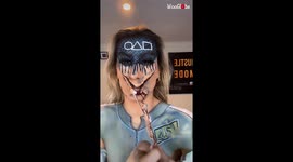 'Great way to wax the upper lip!' Expert shows the painful process of removing SFX makeup