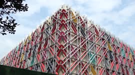 Footage Of 2022 Winter Hockey Training Stadium In Beijing, China