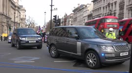 Under-fire Boris Johnson arrives at Parliament for MP grilling over his Savile accusation