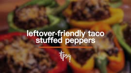 Super Bowl Recipe! Taco Stuffed Peppers Are An Amazing and Different Option