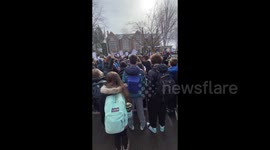 US: Minnesota Students Walk Out Of Classes To Protest Fatal Shooting Of Amir Locke 4