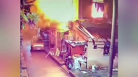Huge fire breaks out in flat killing 3 after electric bike battery explodes in China