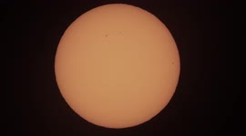 What ISS it? International Space Station flies across the sun as seen from Switzerland