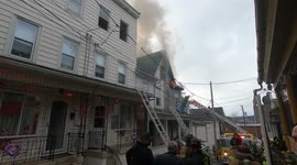 Fatal 3rd alarm fire birch street, shamokin, Pennsylvania