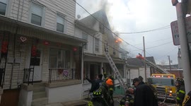 3rd Alarm Fatal Fire, Birch Street, Shamokin, Pennsylvania #1