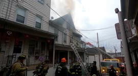 3rd Alarm Fatal Fire, Birch Street, Shamokin, Pennsylvania #2
