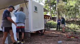 Aussie dad buys $30,000 SHIPPING CONTAINER from China and turns it into a HOME