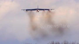 Additional four massive US Air Force B-52 bombers arrive in UK as reports of imminent Russian invasion of Ukraine surface