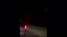 Impatient drivers go off roading to avoid construction traffic in Brookshire, TX