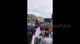 New Zealand demonstrators continue protest against COVID measures