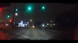Wrong way driver caught on dashcam on Westcott Street in Houston