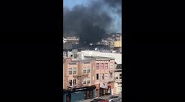 US: One Victim Rescued After 3-Alarm Fire Breaks Out In San Francisco