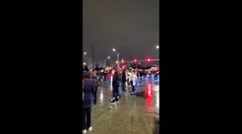 Canada: Feb 11 – ‘Freedom Convoy’ Protest Continues Near Ambassador Bridge