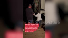 US woman who hired a bodyguard after escaping an abusive relationship found herself falling love with him