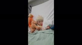 Five-year-old boy who went blind and suffered a stroke survives deadly tumour