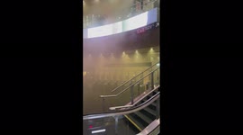 US: Smoke Fills Fulton Street Station In Manhattan After Track Fire 2