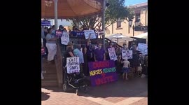 Australian nurses strike over wages and working conditions in New South Wales