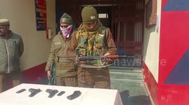 Security forces recover arms, ammunition in joint operation in northern India