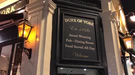 Duke of York bar in London seen amid Prince Andrew settling sexual abuse lawsuit