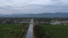 The Government Builds Canals to Reduce Floods that occur every year in Bone Bolango, Gorontalo Province, Indonesia