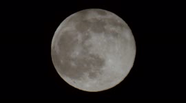 Super 'snow' moon graces the Derbyshire skies as Storm Dudley blows cloud away