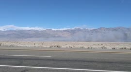 US: ‘Airport Fire’ Breaks Out In Owens Valley, Eastern California 2