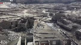 Ghost village emerges as drought empties Spanish reservoir