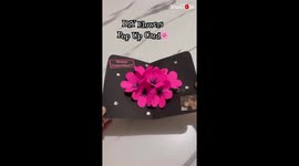 'Indonesian artist teaches how to make a cute Flower Pop-Up Card'