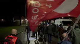 Netherlands: Protest Against Corona Measures Resumes In Sittard