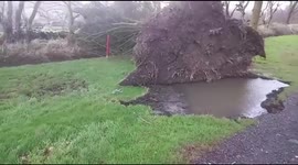 UK: Aftermath Left By Storm Dudley