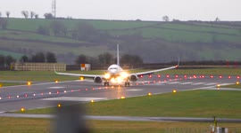 Ryanair flight endures rough landing at Bristol Airport as UK transitions from Storm Dudley to Eunice