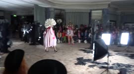 LFW - etherial designs by VIN + OMI showcased at ART catwalk - The Dorchester Ballroom