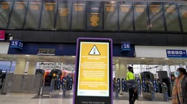 Travel Chaos As All Trains Suspended From Waterloo Station Due To Storm Eunice