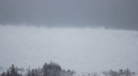 Blowing Snow On N. Ireland Hills - Storm Eunice