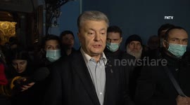 Fmr. Ukrainian President Poroshenko Speaks about Russia and Putin amid Rising Tensions