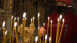 Church procession marks 8th anniversary of the Maydan Massacre in Kyiv, Ukraine