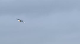 Military transport plane flys over Wiltshire UK, low pass .MOD airplane Atlas A400m