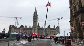 Parlament Hill fortifications during