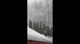 Sudden winter storm prompts an Emergency Squall Winter Warning