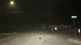 Snow Creates Hazardous Road Conditions in Pennsylvania