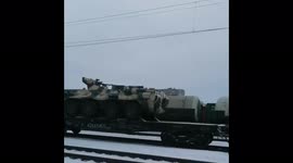 Russian military equipment on the territory of Belarus moves towards Ukraine