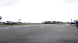 British schoolboy bids to become the youngest person to fly around the world solo