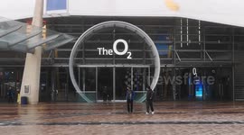 Can't you see we are closed? Public still show up at London's O2 arena despite roof being ripped off