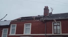 Storm Franklin causes widespread flooding in Derbyshire, UK as rain continues